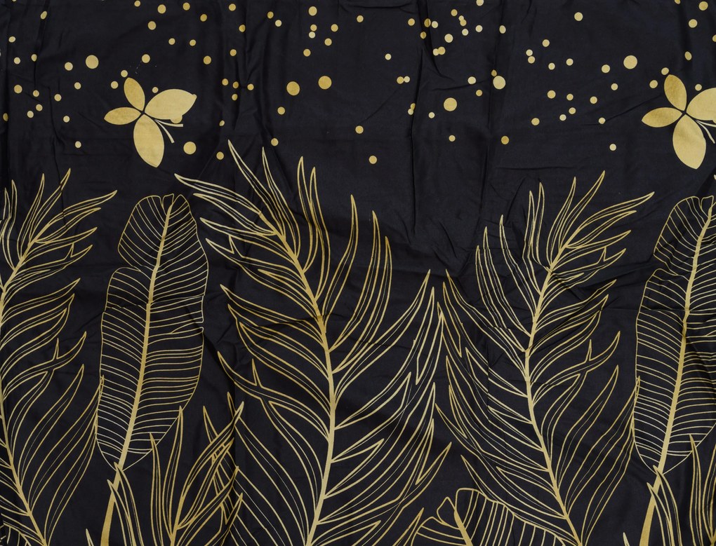 Lenjerie din microfibra VISATA negru Dimensiune lenjerie de pat: 70 x 80 cm | 140 x 200 cm