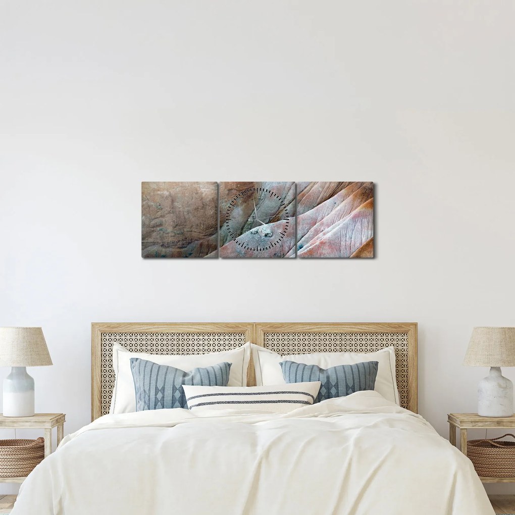 Tablou cu pietre, Brzce Canyon (cu ceas) (90x30 cm)