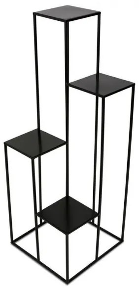 Suport de flori 110x40 cm negru