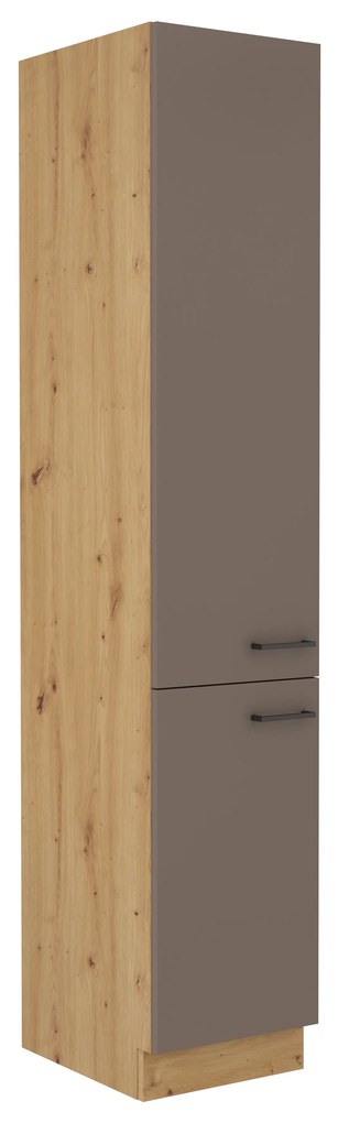 Dulap de alimente bucătărie Barb 40 DK-210 2F (stejar artisan + trufă). 1044947