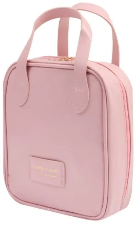 Geanta cosmetica LIGHT TRAVEL 17x19 cm, rozová