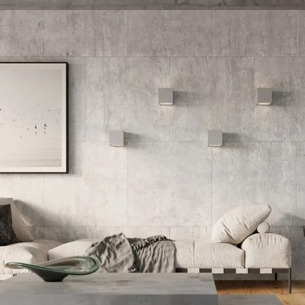 Aplică LEO 1xG9/40W/230V beton Sollux SL.0991