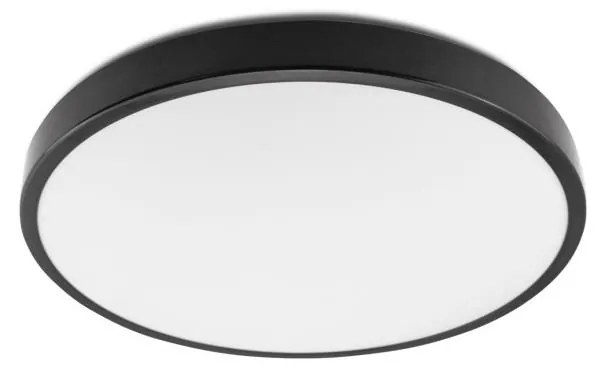 Plafonieră LED ZOE LED/12W/230V IP44 neagră