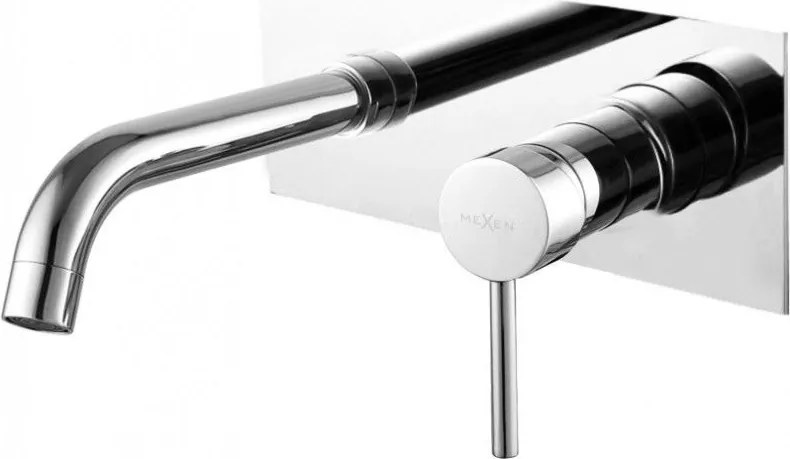 Mexen Alma baterie lavoar montaj în perete, crom - 75115-00