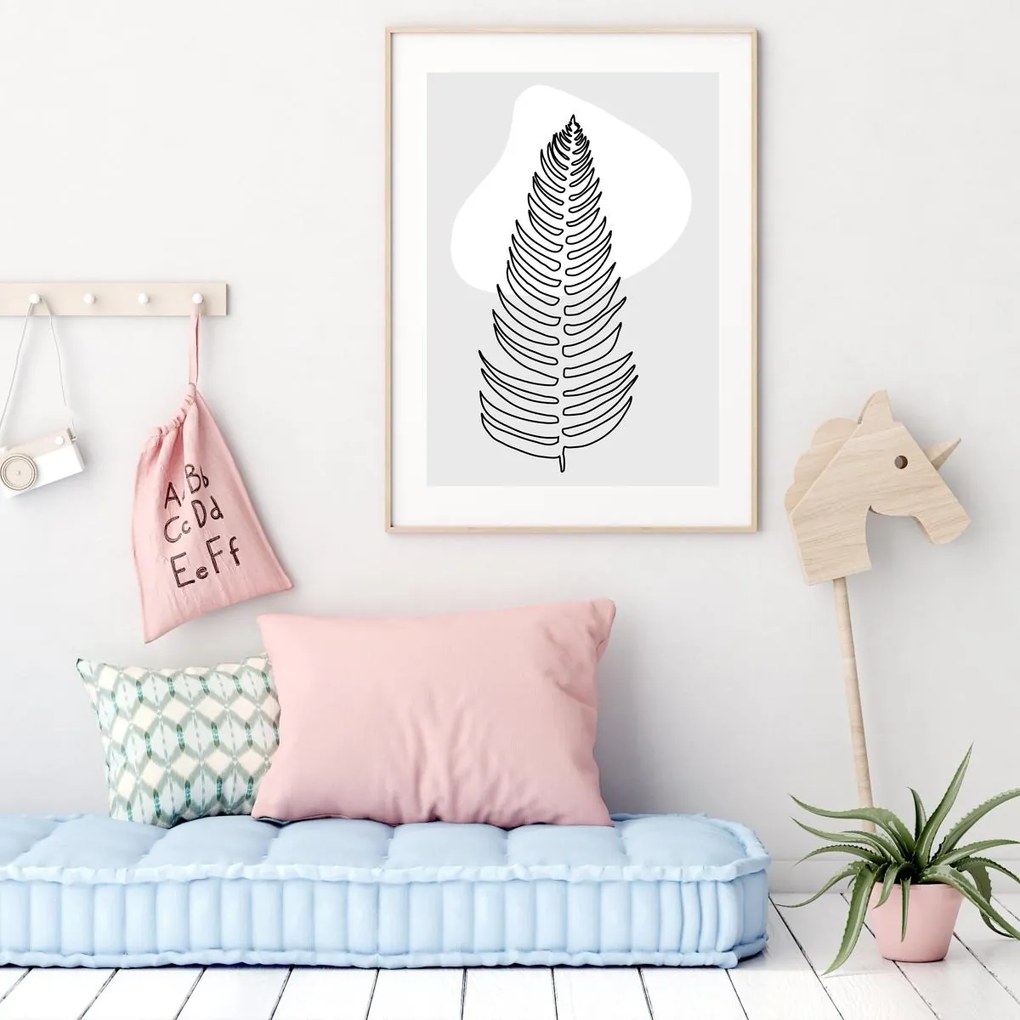 Poster - Abstracție naturală (A4)