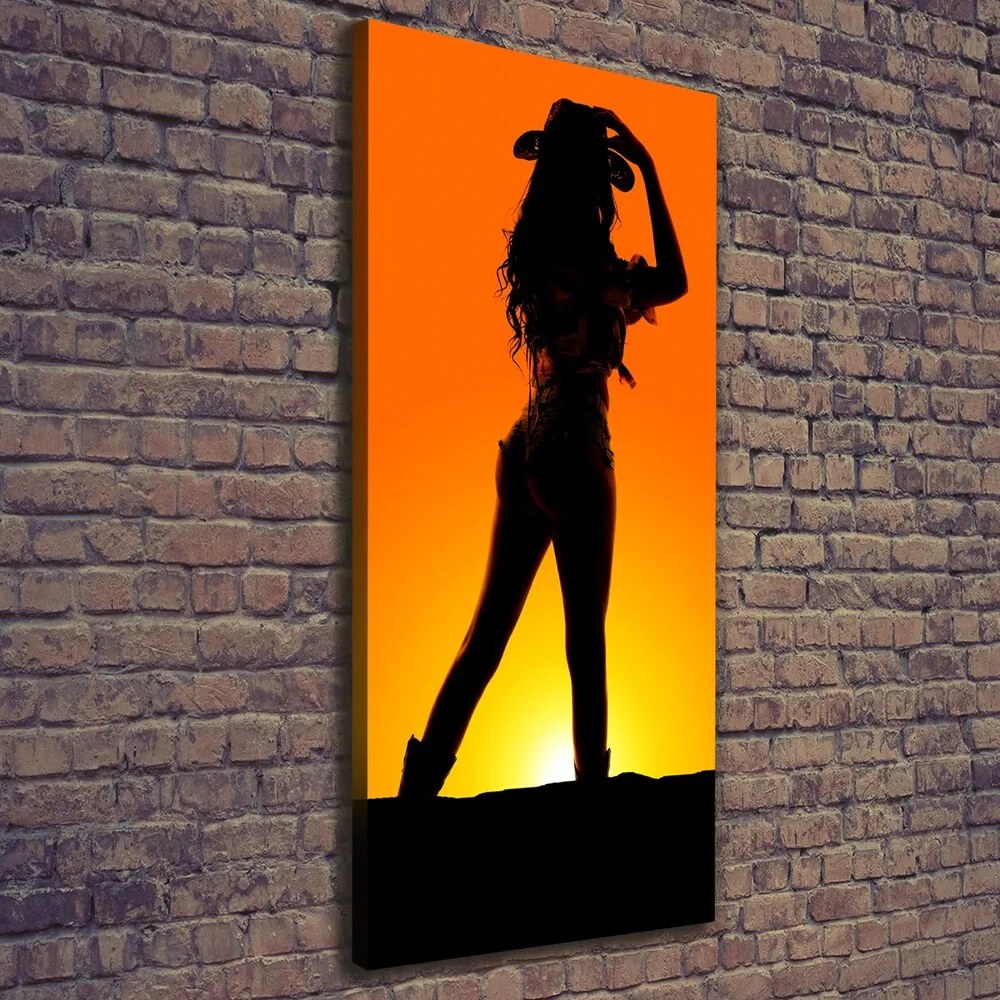 Print pe pânză Figura cowgirls