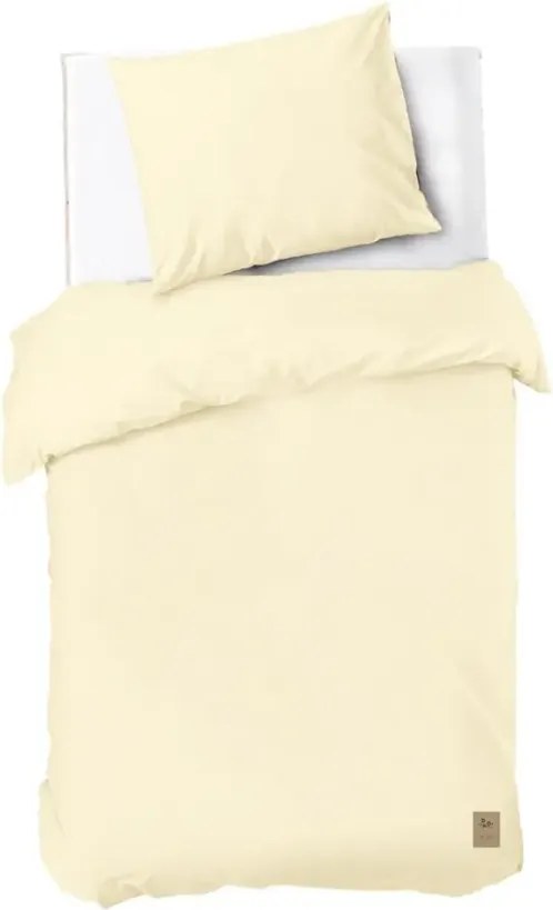 Lenjerie de pat din bumbac FOREVER COLOURS galbenă Dimensiune lenjerie de pat: 2 buc 60 x 70 cm | 260 x 220 cm