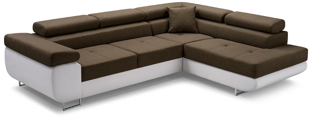 Expedo Coltar extensibil ALFA, 273x70/85x203, sioux 1115/lux 13, colt pe dreapta
