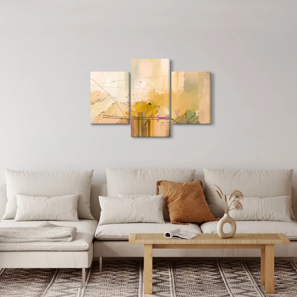 Tablou - Abstract, pictură în ulei (90x60 cm)