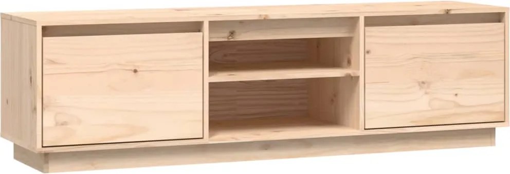 vidaXL Comodă TV, 140x35x40 cm, lemn masiv de pin