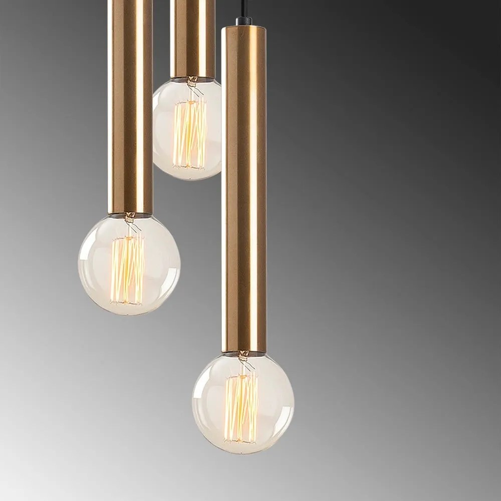 Lustră aurie ø 22 cm Tempo – Opviq lights