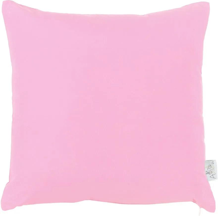 Față de pernă Apolena Basic, 43 x 43 cm, roz