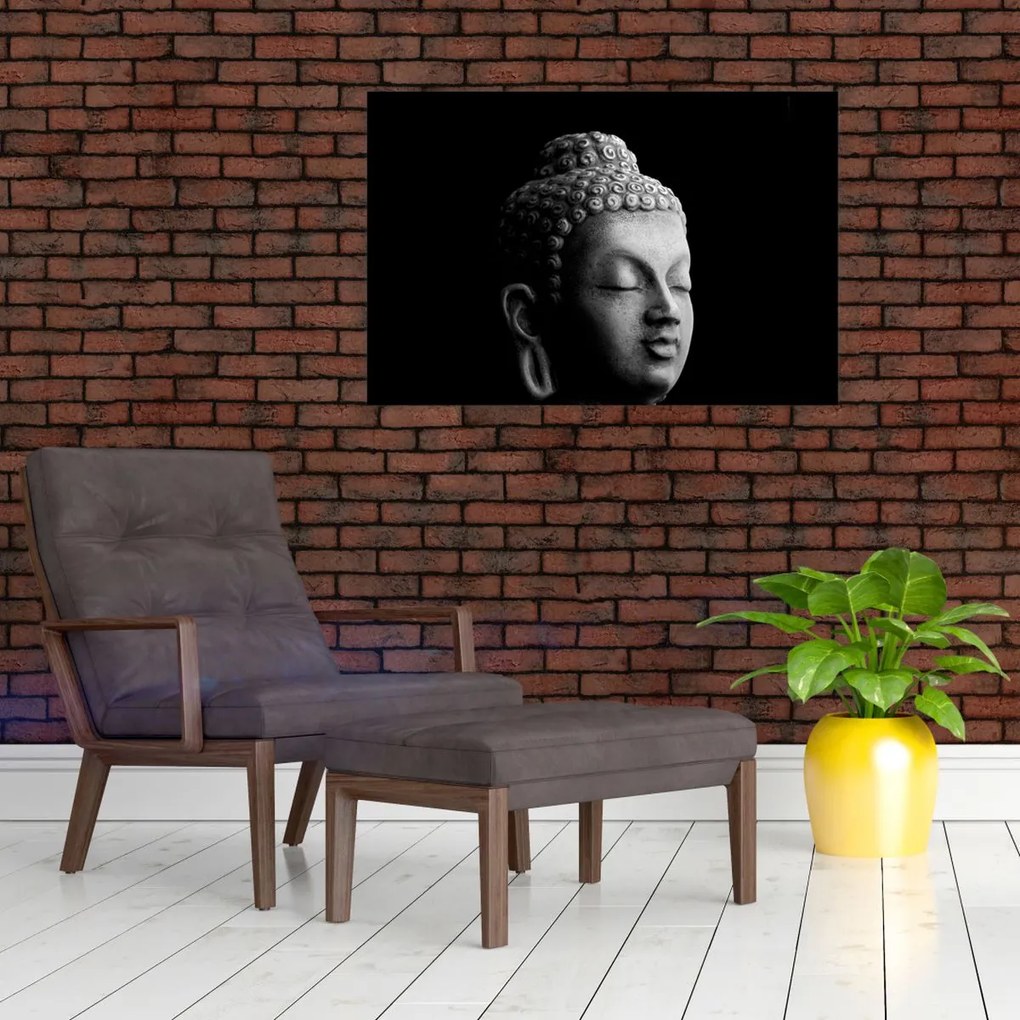 Tablou - Buddha, portret (90x60 cm)