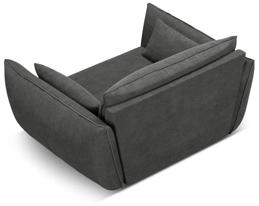 Fotoliu gri Vanda – Mazzini Sofas