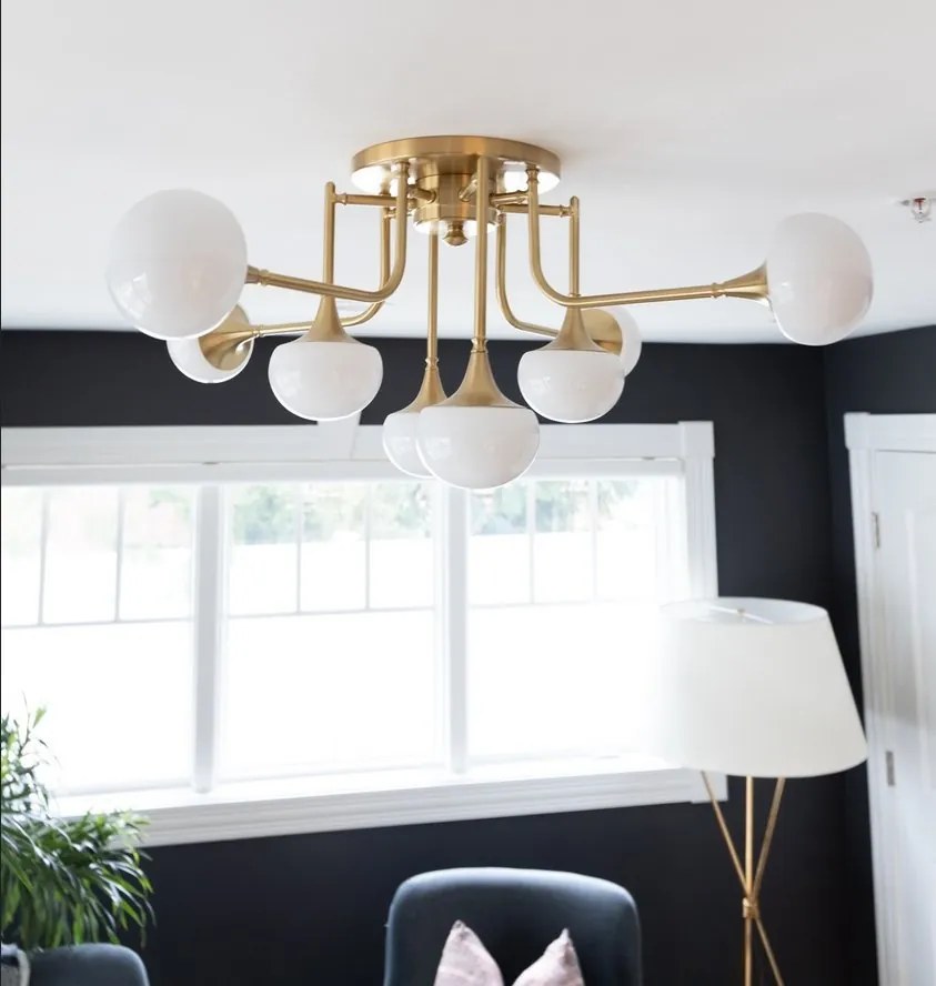 Plafoniera, lustra aplicata LUX, design modern FLEMING