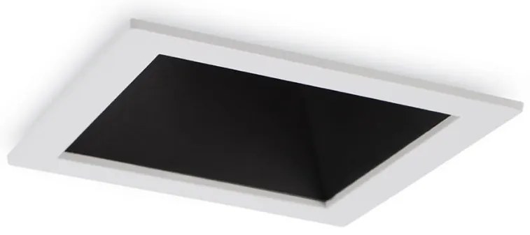 Spot LED incastrabil design modern GAME FI1 SQUARE alb / negru 192352