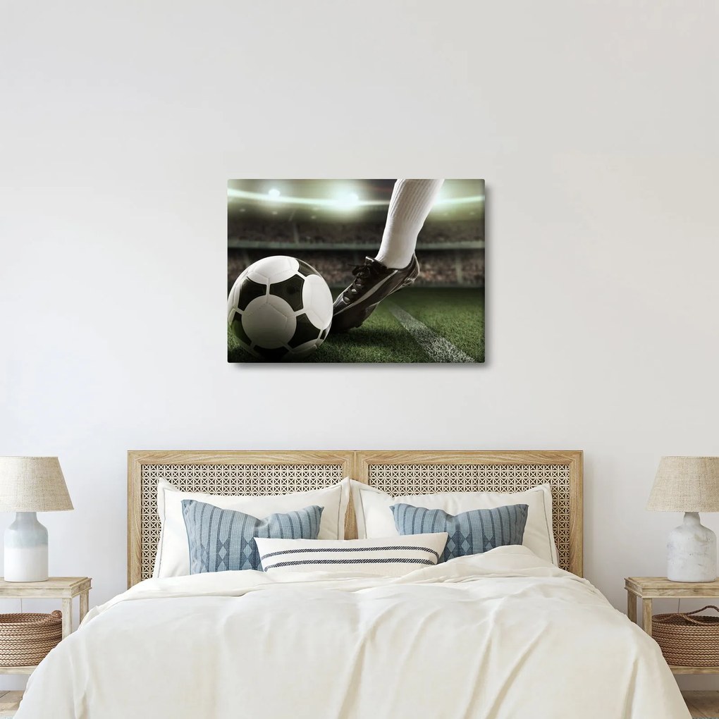 Tablou - Minge de fotbal (70x50 cm)