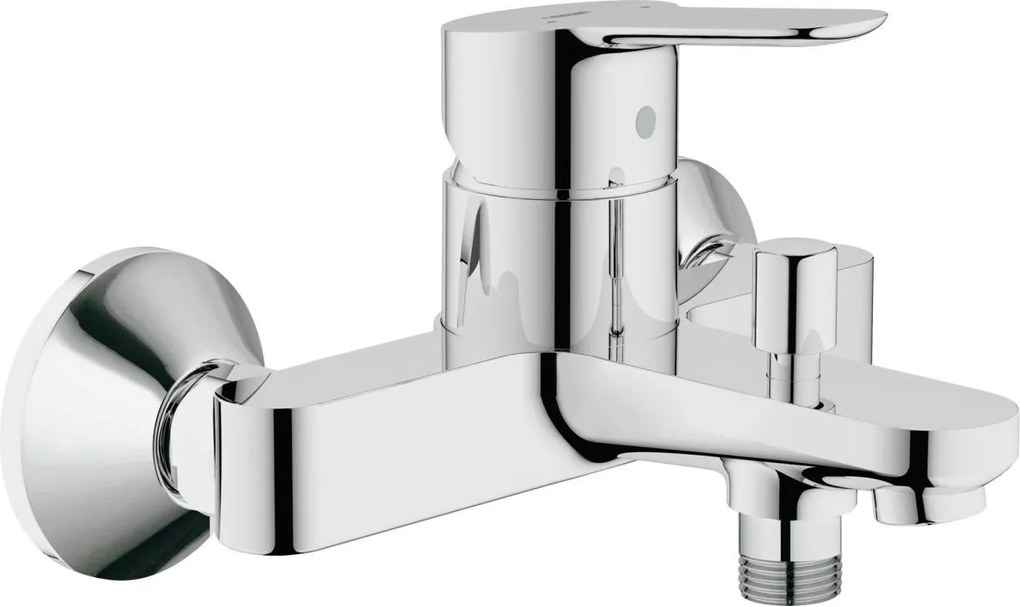Pachet complet baterii baie inaltime medie Grohe Bau Edge ( 23758000,23334000, 27853003 )
