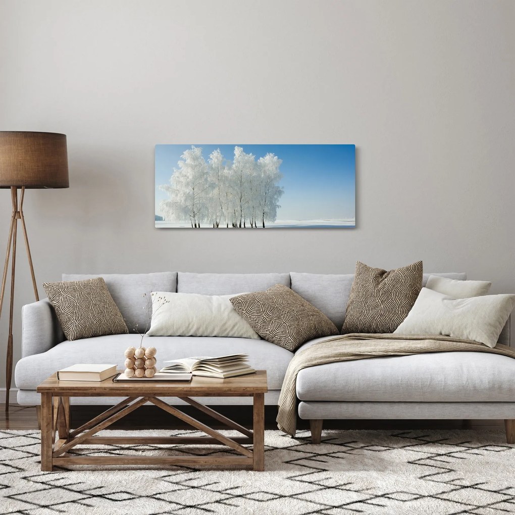 Tablou - Peisaj înzăpezit (120x50 cm)