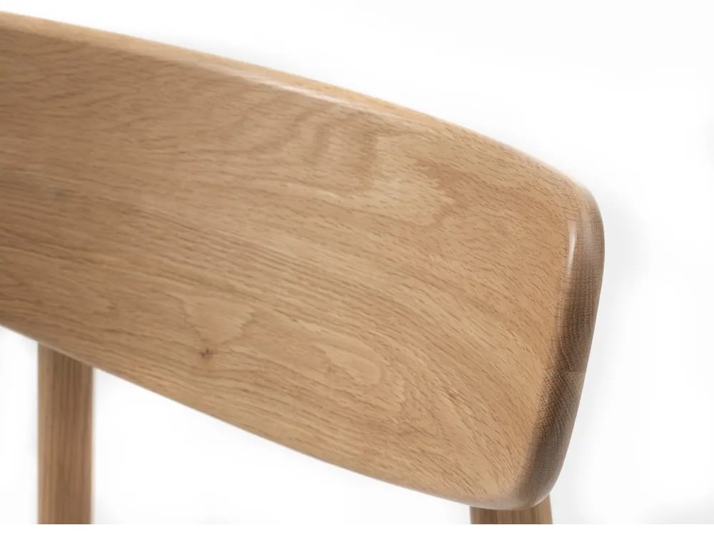 Scaun de dining gri deschis/în culoare naturală Elim – Unique Furniture