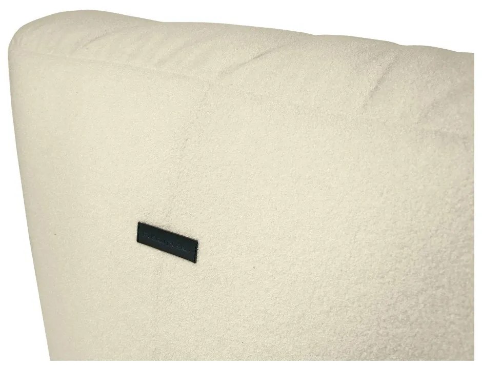 Fotoliu bean bag maro cu tapițerie din țesătură bouclé Sofa Tube – SLOWDOWN