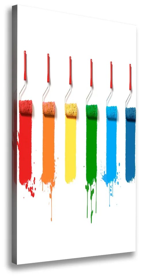 Pictură pe pânză Paint role