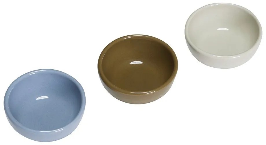 Set de servire 3 buc. din gresie ø 7 cm Amare – Hübsch