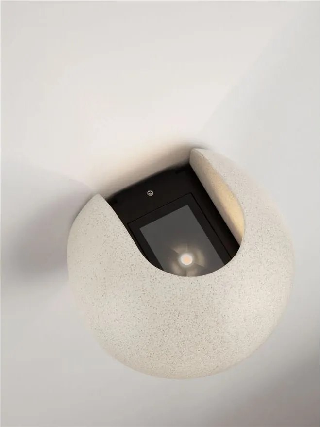 Aplica LED ambientala exterior IP65 SIMENTI White Sandstone