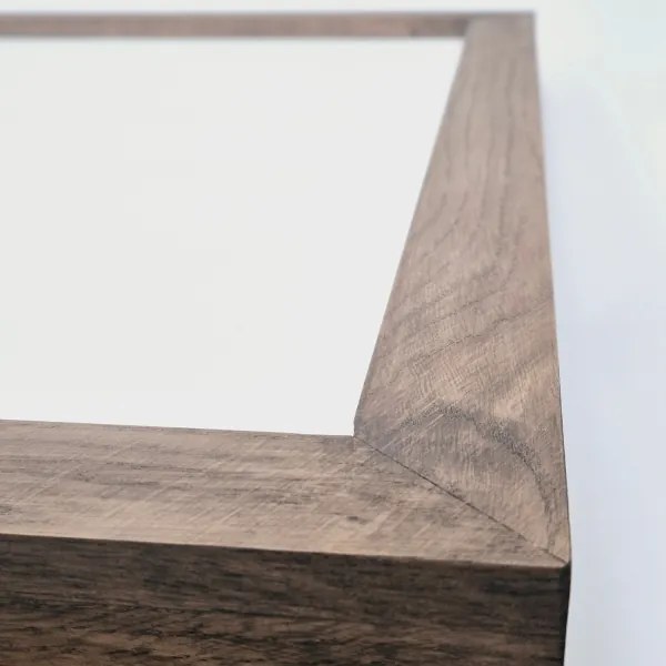 Brilagi-LED Corp de iluminat pentru baie WOODY FRAME LED/40W/230V 60x60 cm IP44 stejar/nuc