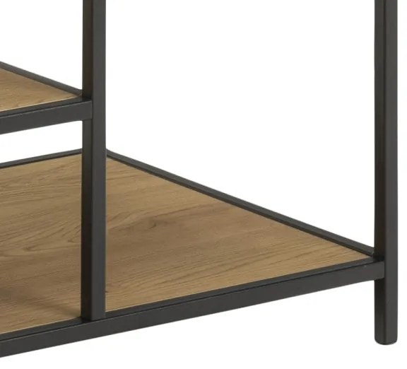 Cuier SARON, stejar/negru