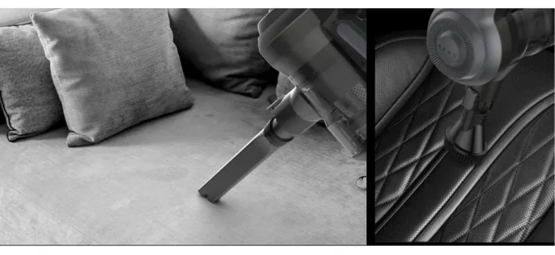 Aspirator fara fir AENO ASC0001, 120W, 15000 Pa, 500 ml, Iluminare LED, Autonomie 45 min, Negru