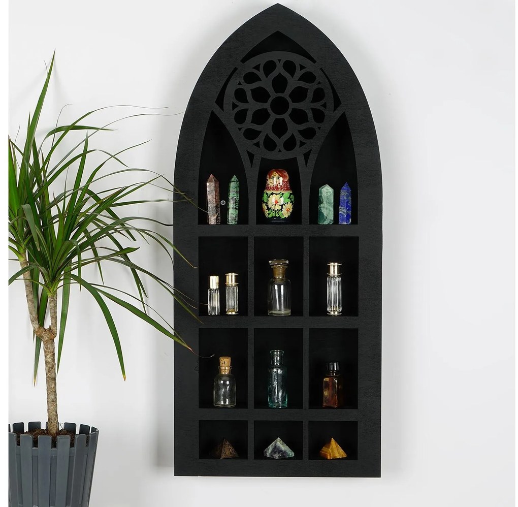 Organizator dulap Vanute 9 (negru). 1094455