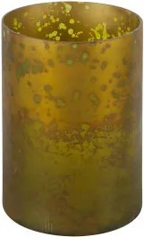Suport pentru lumanare din sticla XL Stardu, antique brass