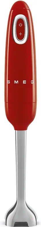 Blender manual Smeg HBF11RDEU, 700 W, 14850 rpm, Functie Turbo, Maner antiderapant, Rosu