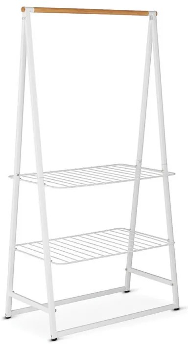 Suport multifunctional pentru haine Brabantia Linn 1008930, Otel, Alb