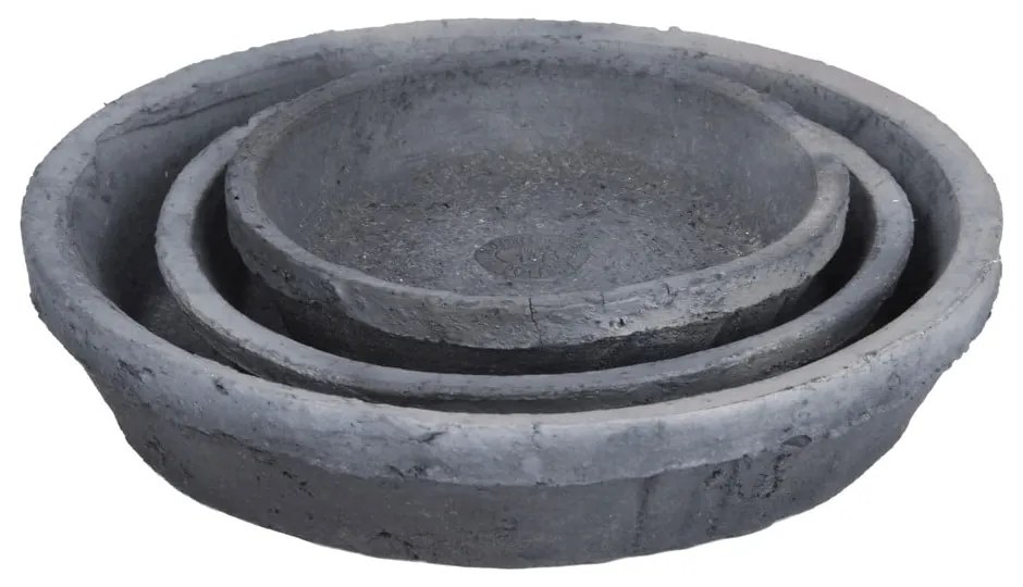 Farfurii de ghiveci 3 buc. din teracotă ø 10 cm – Esschert Design