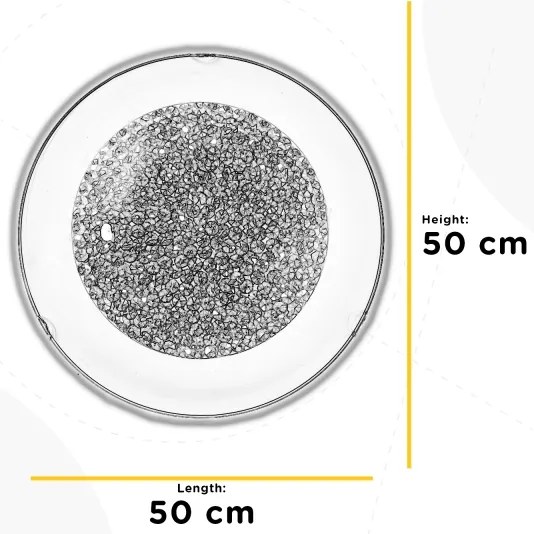 Plafonieră LED ONLI BRILL LED/21W/230V 4000K d. 50 cm