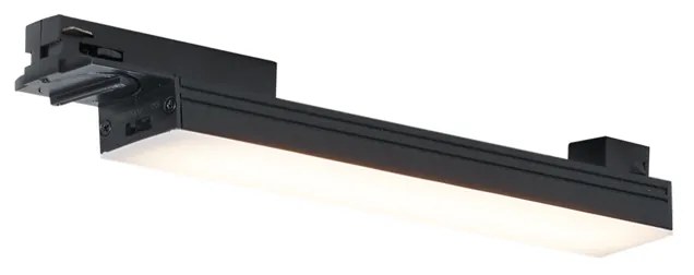 Plafonieră modernă neagră pentru sistem de iluminat pe șină monofazat 5W 400 lm 2700-4000K - Iconic Tsiri