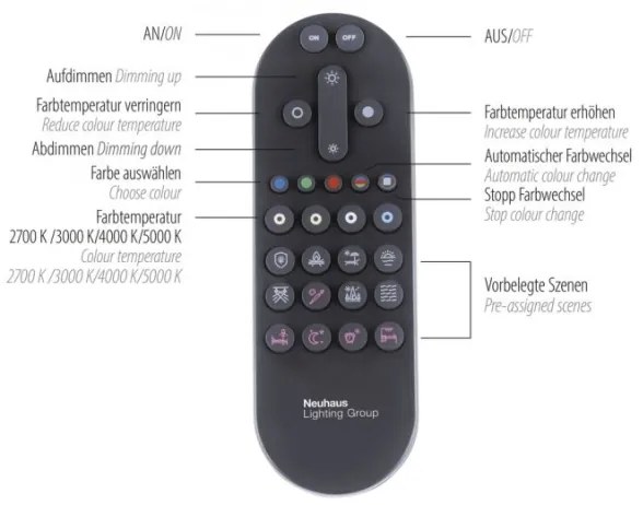 Plafonieră LED RGBW dimabilă JUST LIGHT. 14110-18 MARIO BLACK LED/19,5W/230V + telecomandă