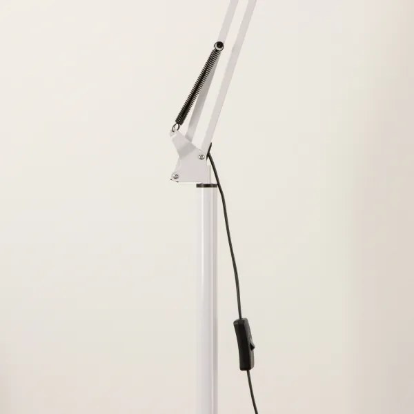 BRILAGI - Lampă de podea flexibilă TASKER 1xE27/60W/230V 184 cm albă
