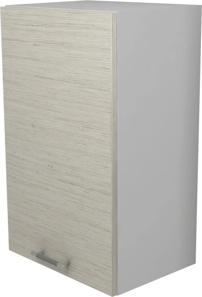 Corp Superior Lecce, 1 Usa, Lemn Alb/Alb, 40 x 30 x 65 cm