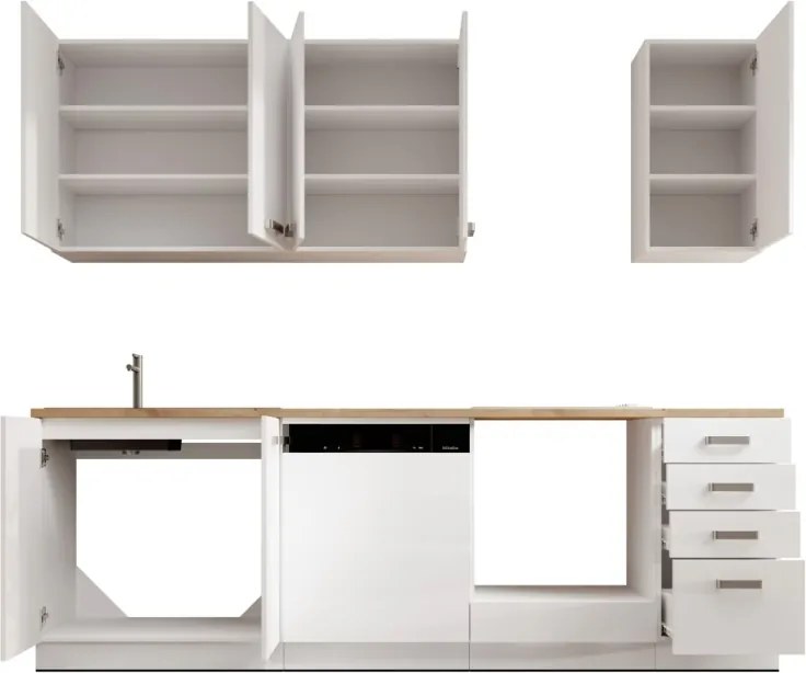 Mobilier de Bucătărie Bubble, ADRK Furniture (Lungime: 240 cm)