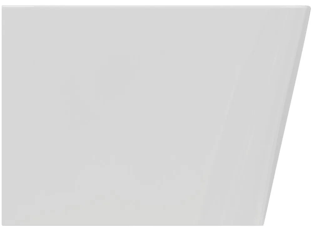 Bideu cu montare pe podea, 355x560 mm, cu preaplin, orificiu pentru baterie, alb