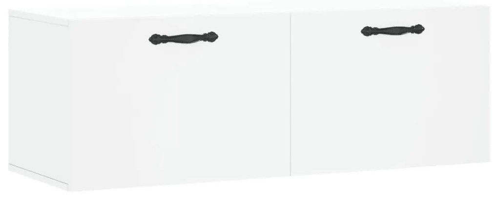 vidaXL Dulap de perete, alb, 100x36,5x35 cm, lemn compozit