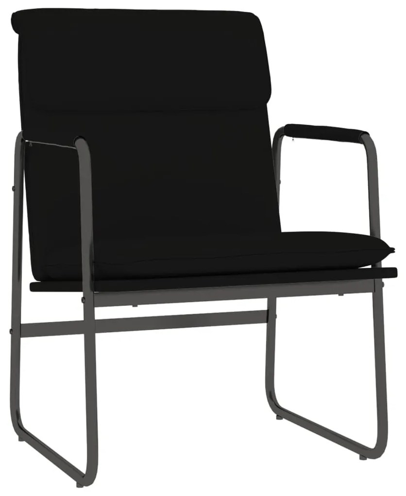 351360 vidaXL Scaun de relaxare, negru, 55x64x80 cm, piele artificială