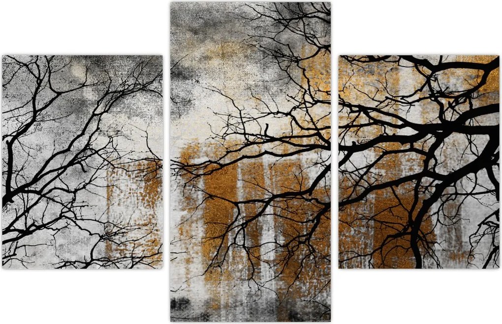 Tablou - Siluetă copac (90x60 cm)