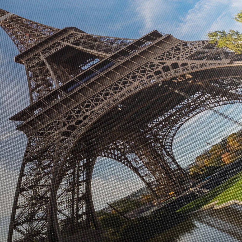 Tablou - Turnul Eiffel colorat (150x105 cm)