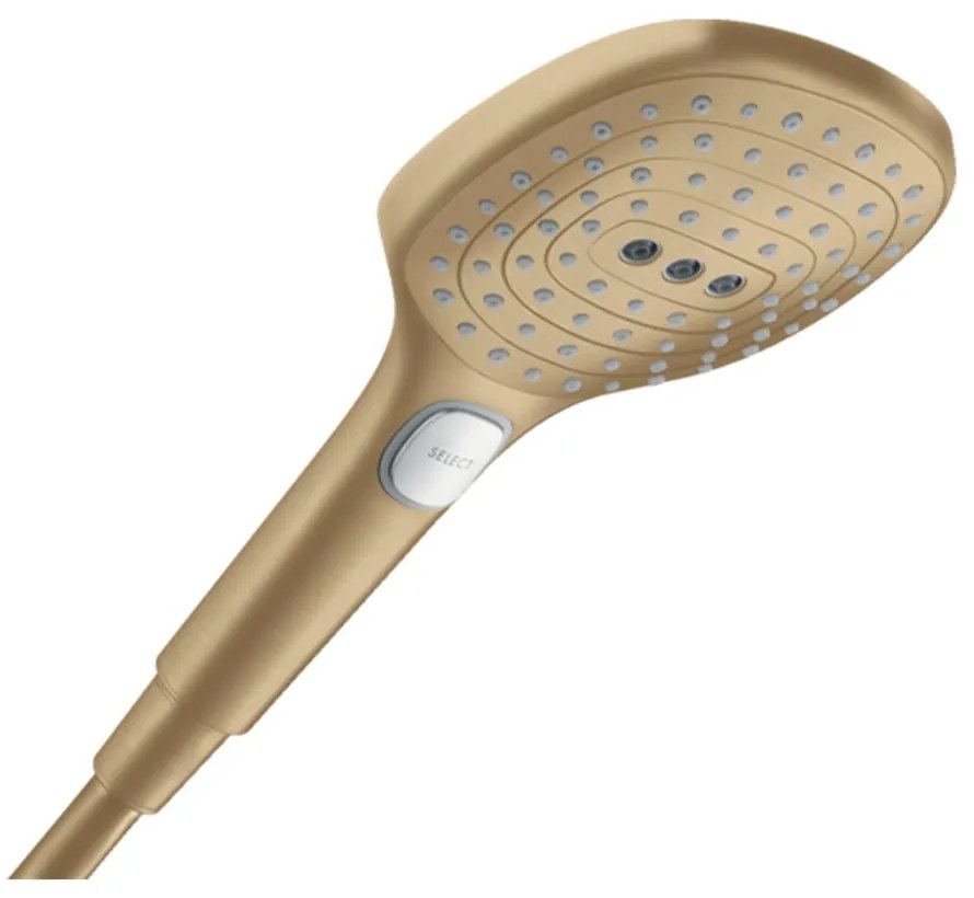 Para de dus Hansgrohe Raindance Select E 3 functii EcoSmart finisaj bronz periat