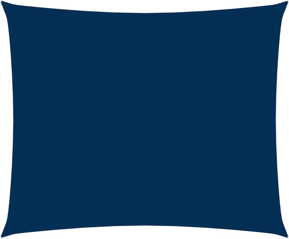 vidaXL Pânză parasolar albastru 3x5 m țesătură oxford dreptunghiular