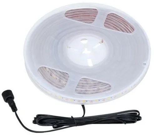 Bandă LED solară 3,7V 2400mAh 5m IP65 Ecolite DX-SOLAR-3000/5M